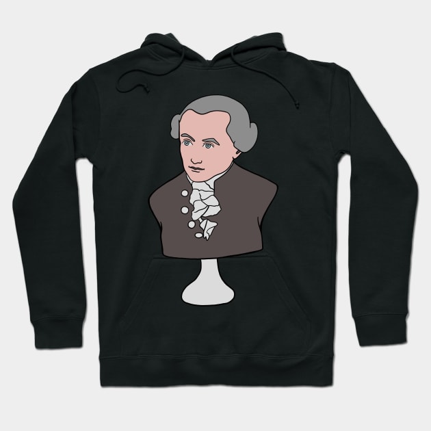 Statue of Immanuel Kant - German Philosopher Hoodie by isstgeschichte